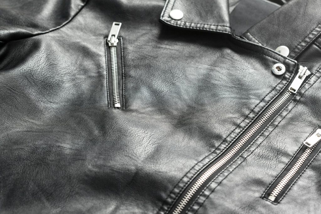 Female leather jacket